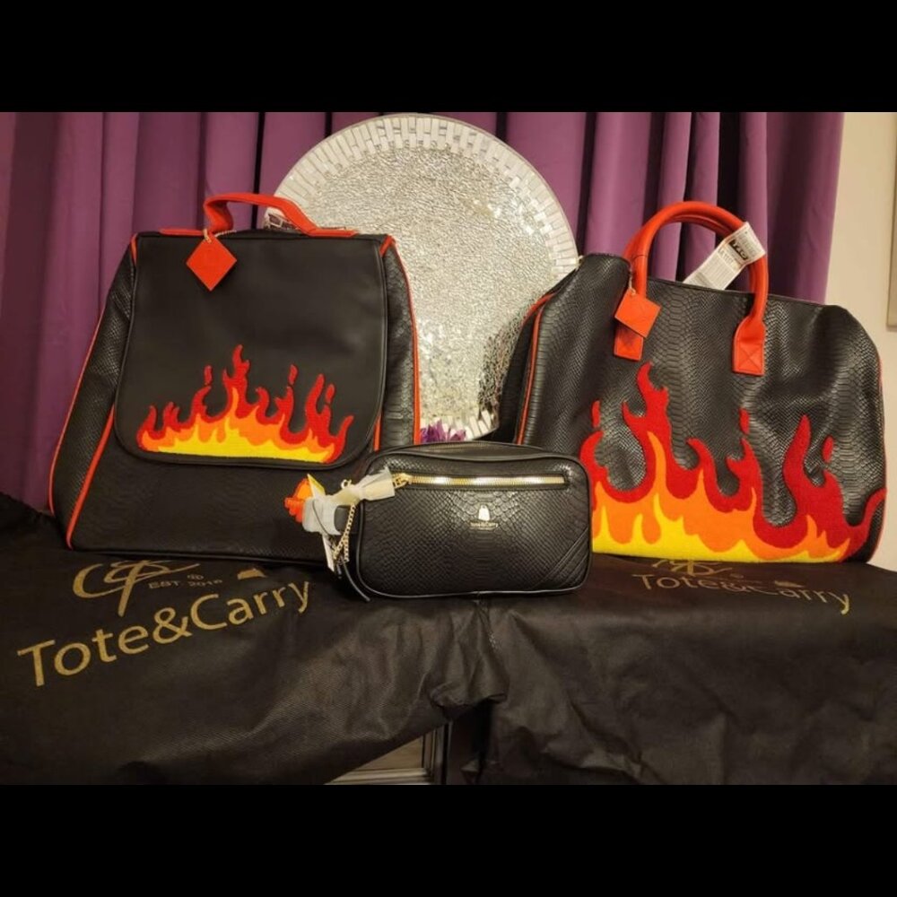 Tote & Carry  Fire Set